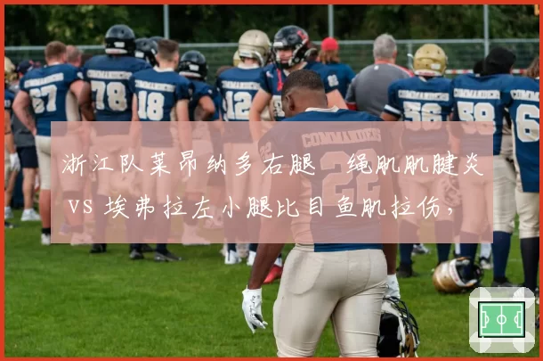 浙江队莱昂纳多右腿腘绳肌肌腱炎 vs 埃弗拉左小腿比目鱼肌拉伤，锋线复出时间表对比分析